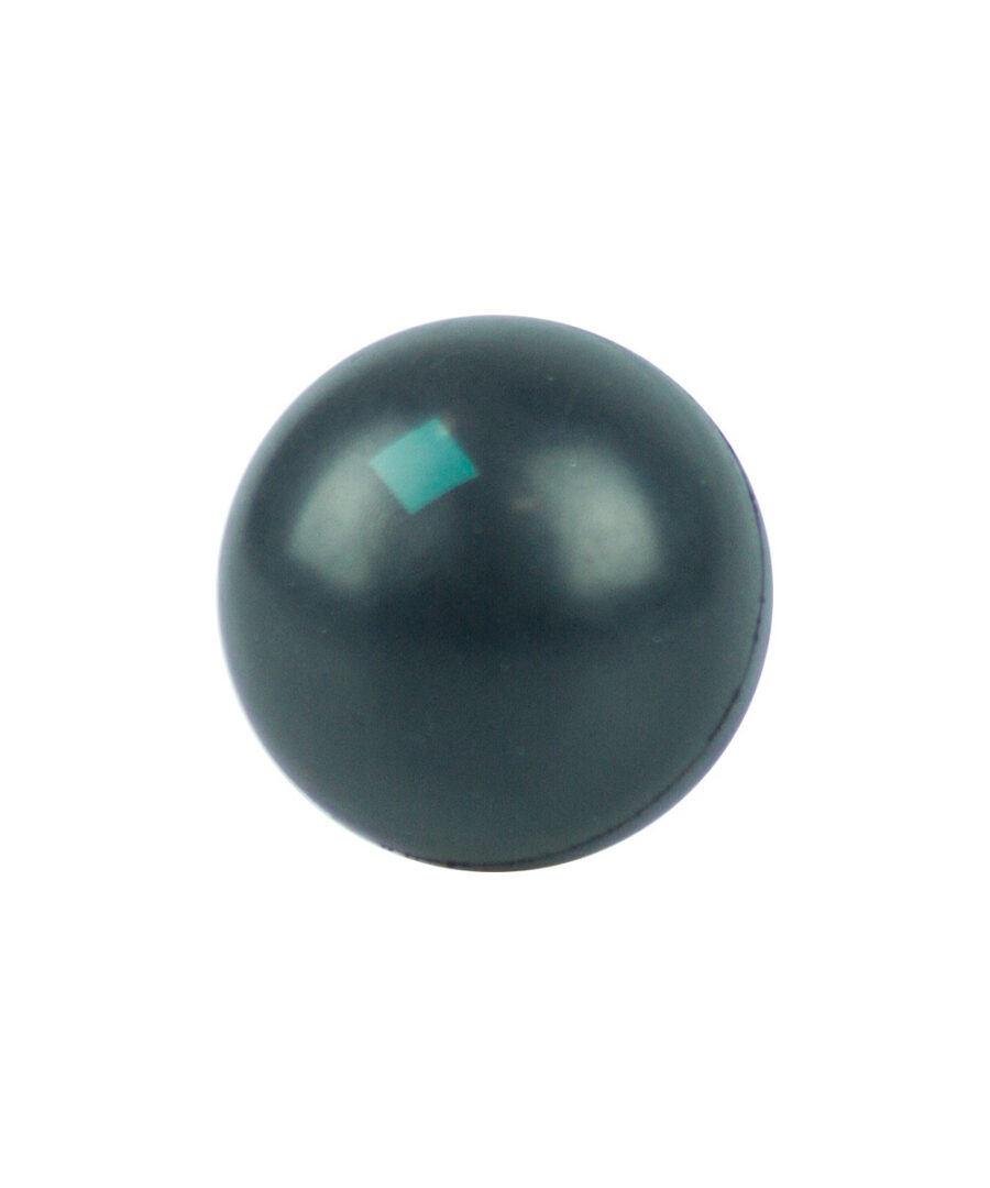 Pelota Negra Cuadrado Verde
